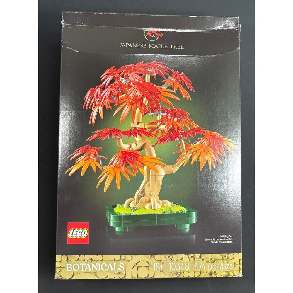 LEGO Botanicals Japanese Maple Tree Building Set 10348 FACTORY SEALED C